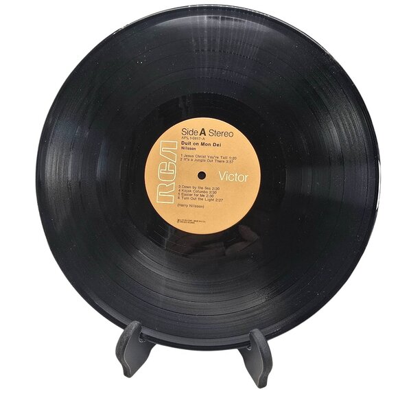 Harry Nilsson Vinyl Record On Mon Dei 1975 RCA Victor Album Cover Sleeve 14660SH - Picture 5 of 8